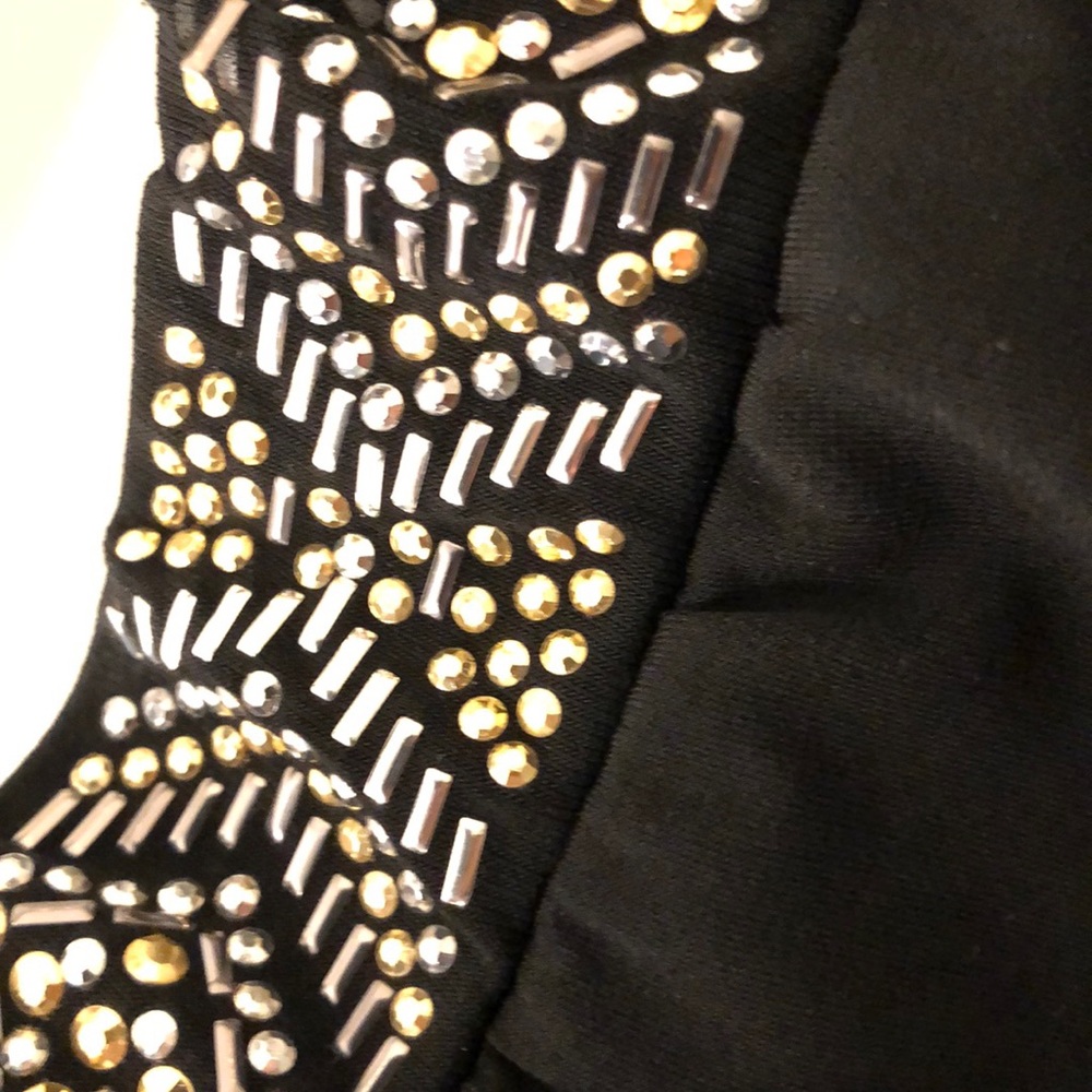 Black romper. Dry cleaned/ belt DC also.